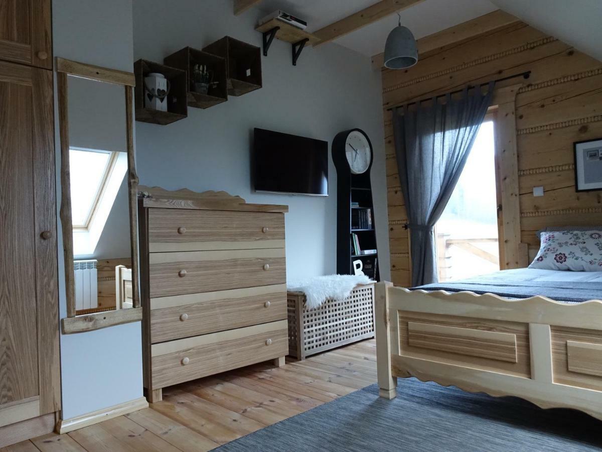 Domki Zawoja Z Jacuzzi Kültér fotó