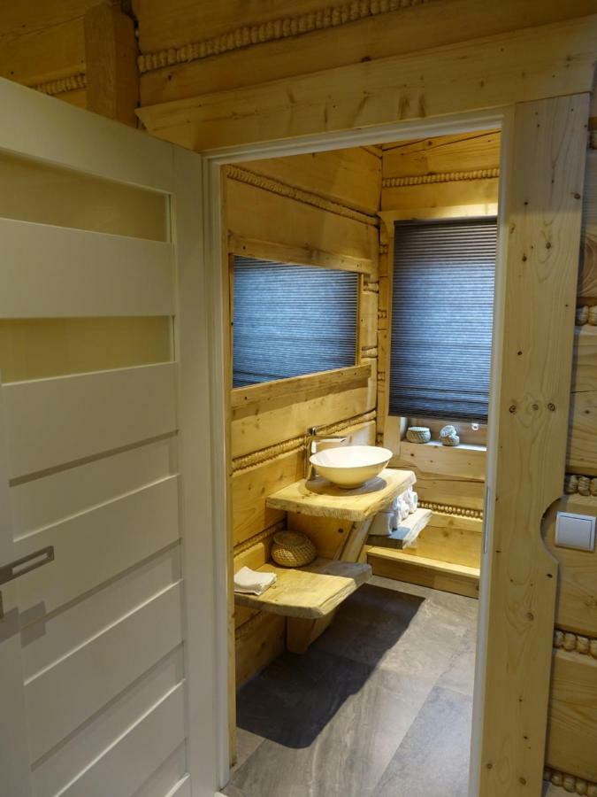 Domki Zawoja Z Jacuzzi Kültér fotó